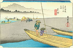 天竜川図